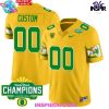 Oregon Ducks Fiesta Bowl Champions 2024 White Football Jersey