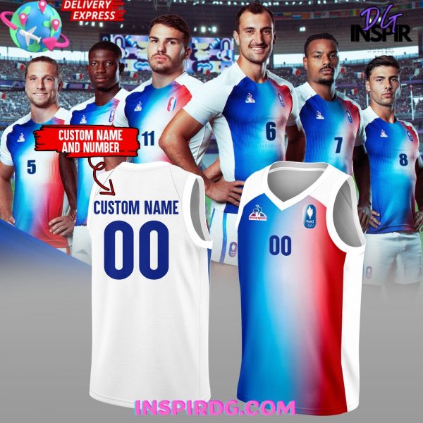 France Team Olympic Paris 2024 Special Edition Jersey InspirDG