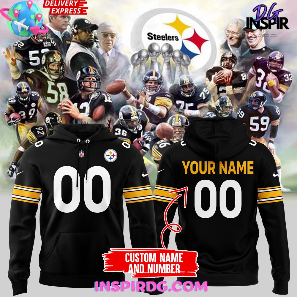 Custom steelers hoodies best sale