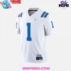 UCLA Bruins Jumpman White Football Jersey