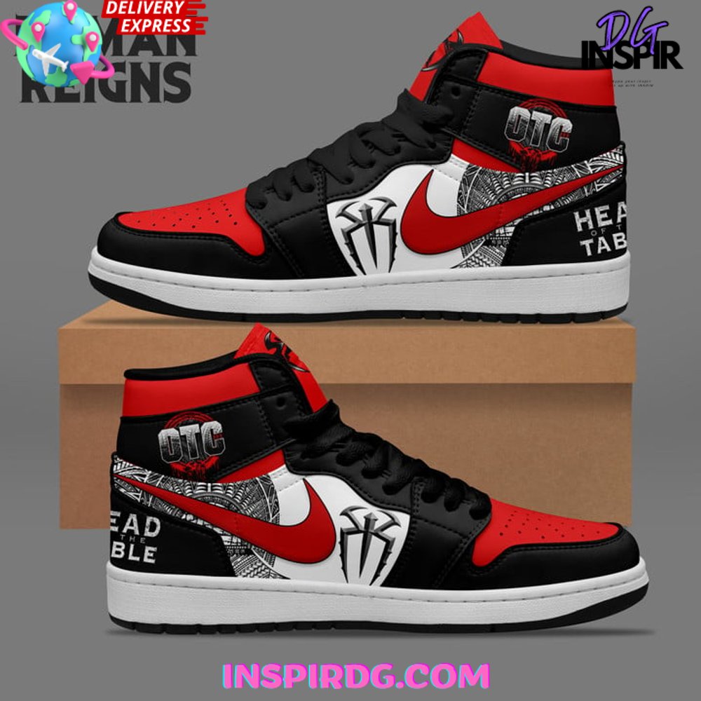 Roman Reigns Head Of The Table Limited Edition Air Jordan 1 InspirDG