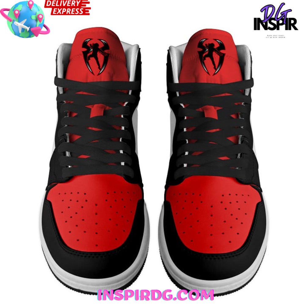 Red fashion nike shoes jordan