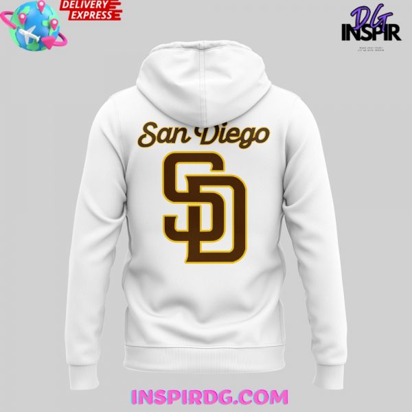 San Diego Padres No-No Club White Hoodie