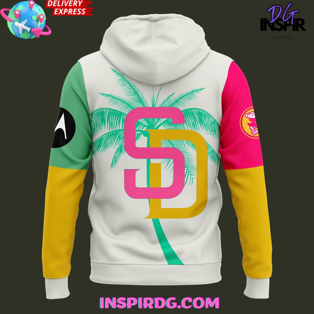 San Diego Padres Vacation 2024 Hoodie - InspirDG