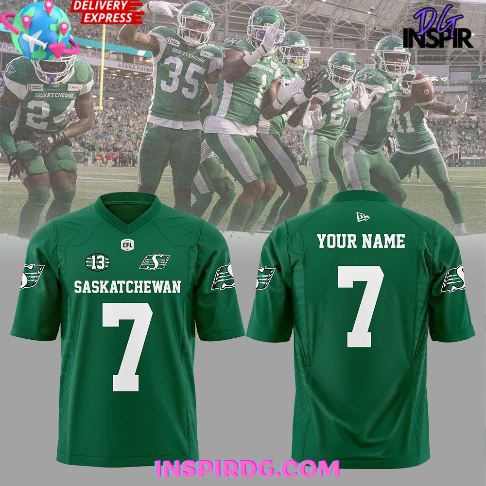 Saskatchewan Roughriders 2024 Special Edition Football Jersey