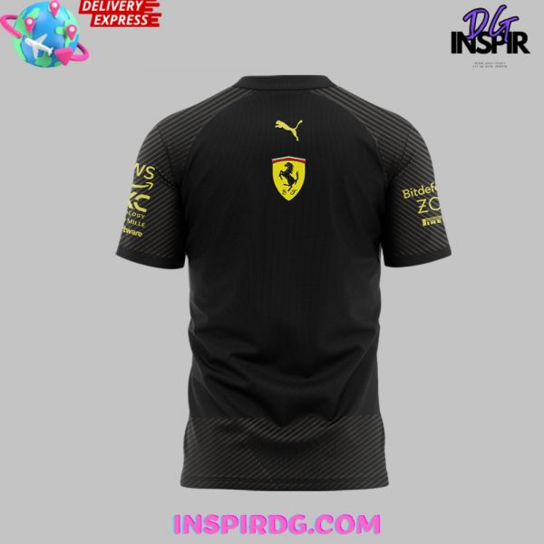 Scuderia Ferrari Italian GP 2024 Black T-Shirt