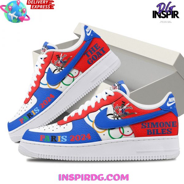Simone Biles Goat Olympic Paris 2024 Nike Air Force 1