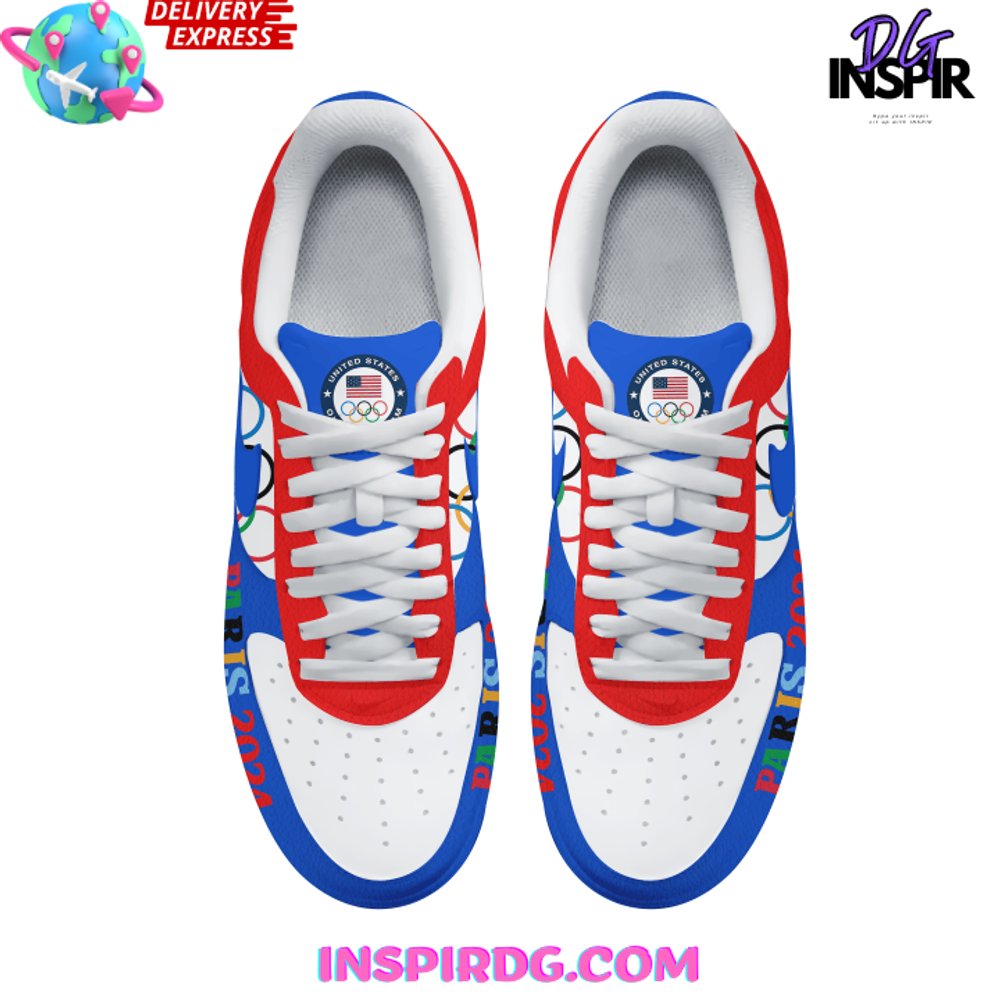 Simone Biles Goat Olympic Paris 2024 Nike Air Force 1 InspirDG