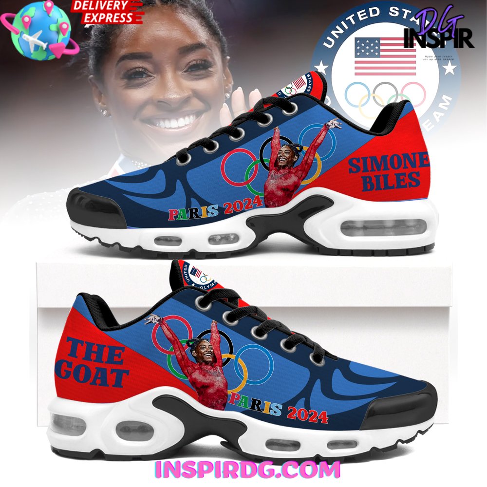 Simone Biles Olympic Paris 2024 Air Max Plus Shoes InspirDG