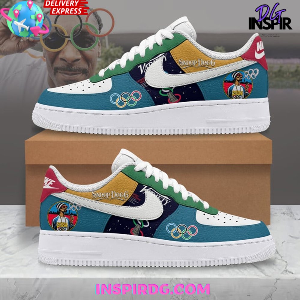 Snoop Dogg Olympic Paris 2024 Special Edition Air Force 1 InspirDG