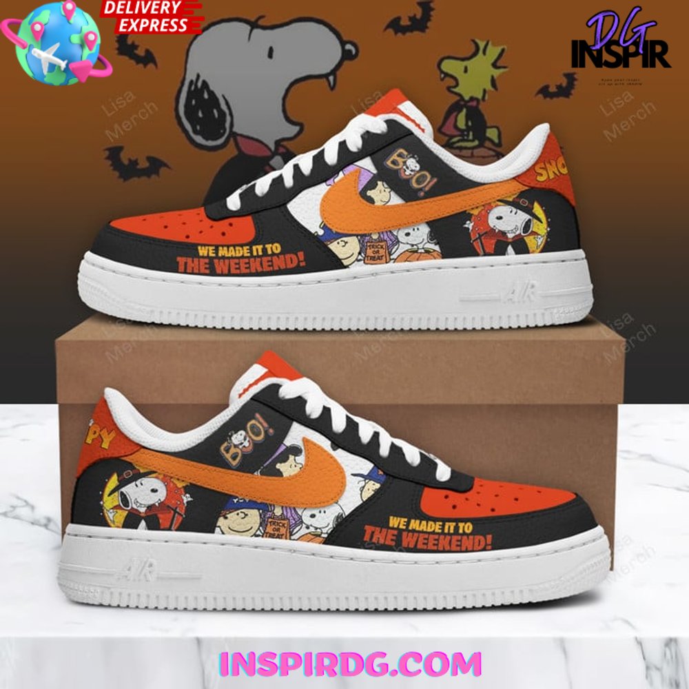 Snoopy Halloween Weekend Nike Air Force 1 Snoopy Halloween Weekend Nike Air Force 1