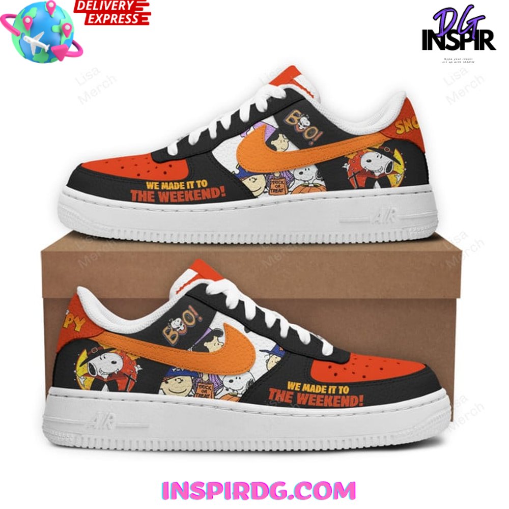 Snoopy Halloween Weekend Nike Air Force 1 Snoopy Halloween Weekend Nike Air Force 1