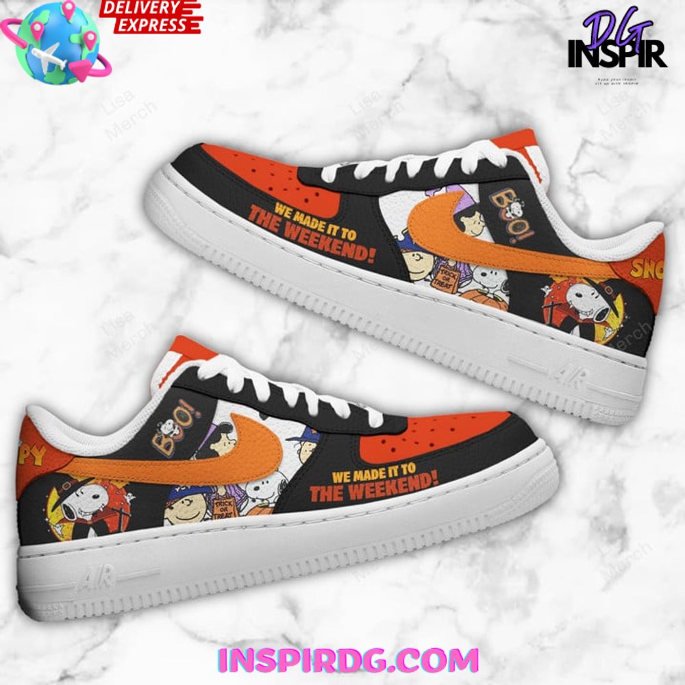 Snoopy Halloween Weekend Nike Air Force 1 Snoopy Halloween Weekend Nike Air Force 1