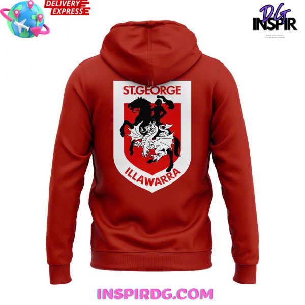 St George Illawarra Dragons Convoy 2024 Orange Hoodie