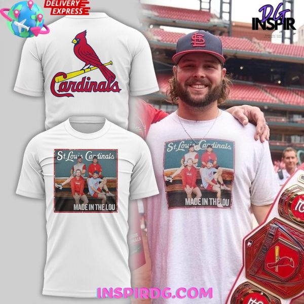 St Louis Cardinals Made in The Lou T-Shirt