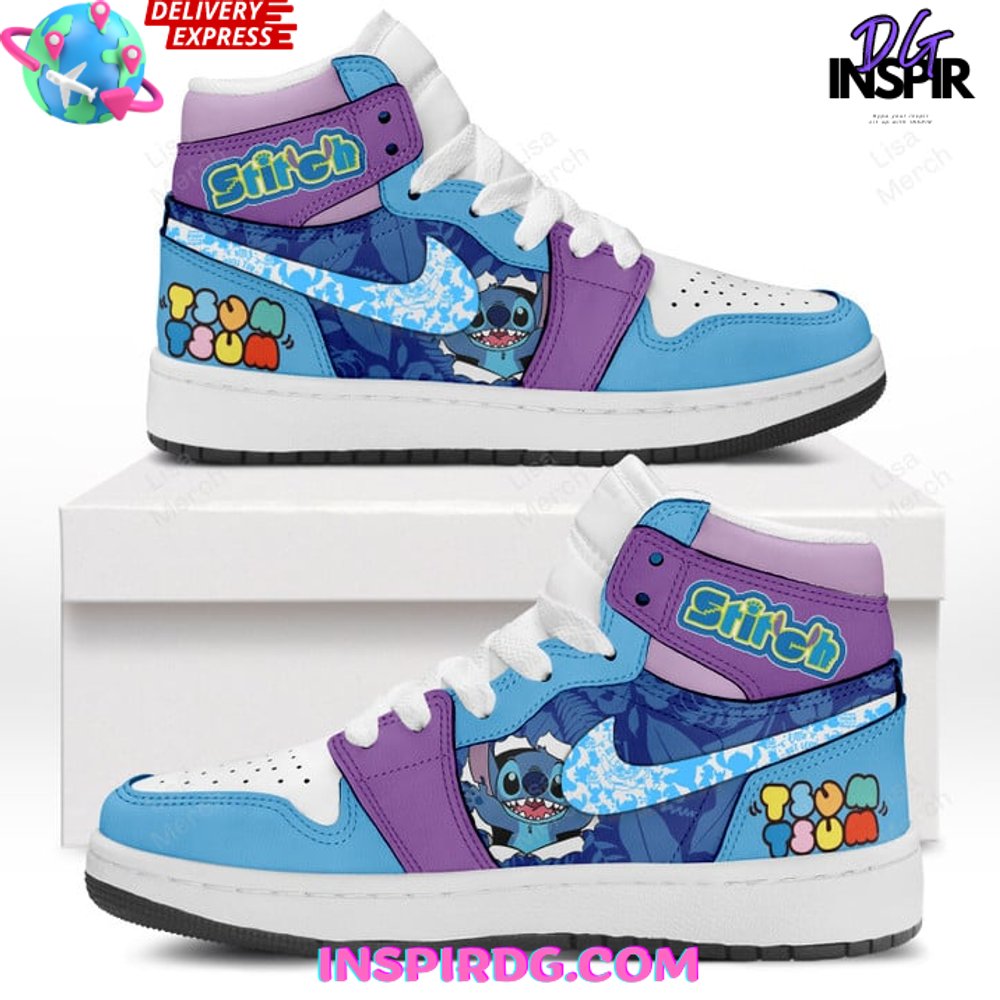 Stitch Tsum Tsum Limited Edition Nike Air Jordan 1 InspirDG