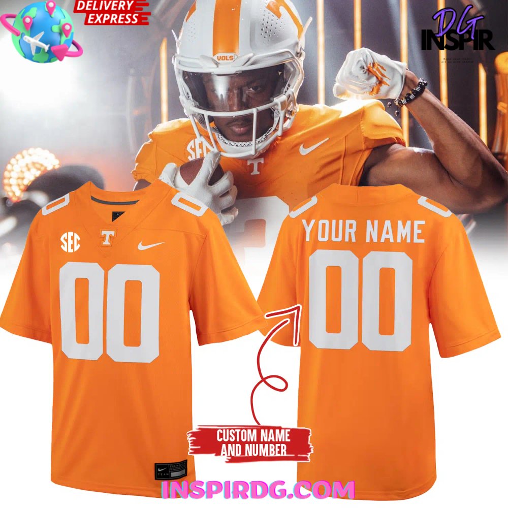 Tennessee Volunteers Southeastern Conference 2024 Football Jersey InspirDG