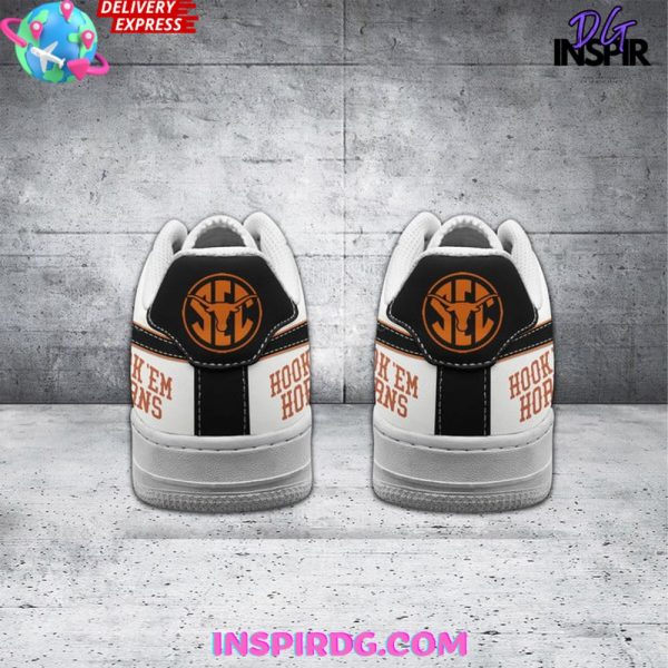 Texas Longhorns Hook ‘Em Horns Custom Nike Air Force 1