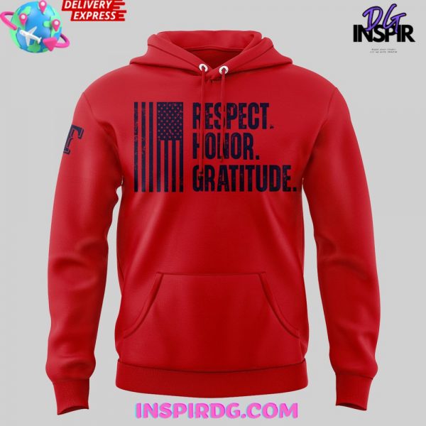 Texas Rangers Respect Honor Gratitude Hoodie