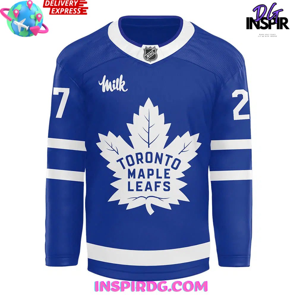 Toronto Maple Leafs Milk 2024 Hockey Jersey InspirDG