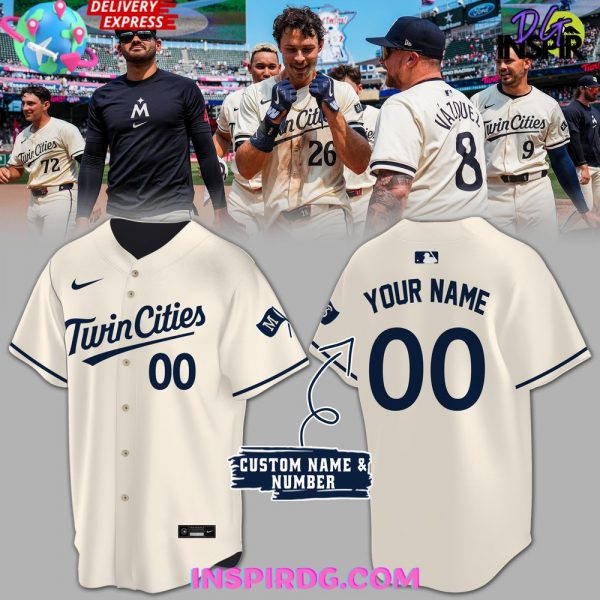 Twins Cities Minnesota Twins Baseball Jersey