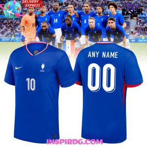 France National Football Team Olympic Paris 2024 Jersey InspirDG