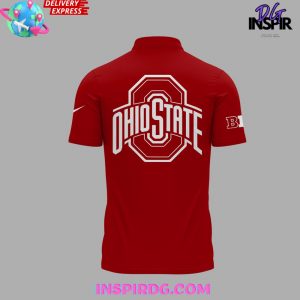 Ohio State Football Jesus Won 2024 Red Polo
