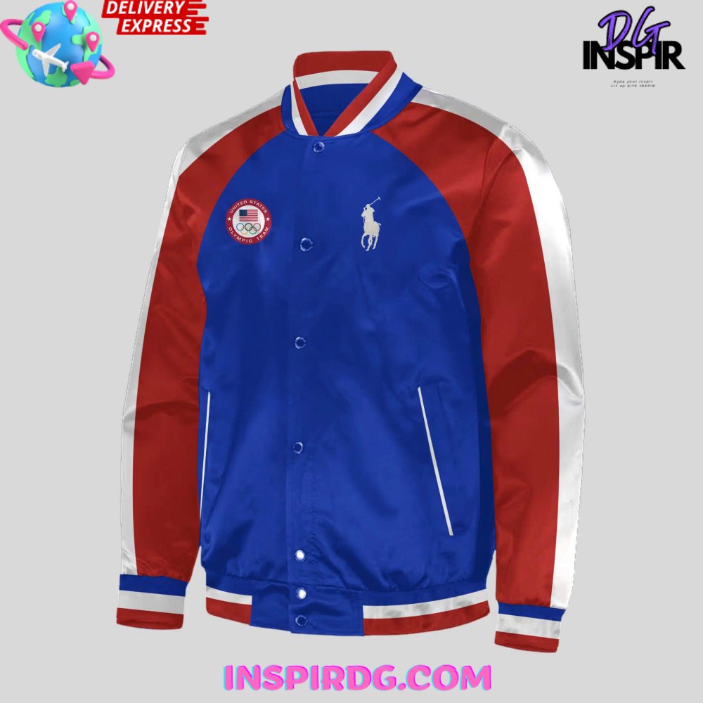 USA Olympic Games 2024 Limited Edition Baseball Jacket InspirDG