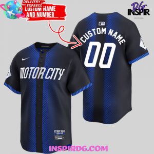 Detroit Tigers Motor City Connect 2024 Baseball Jersey