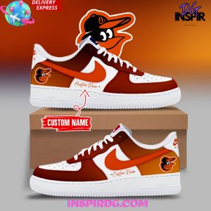 Baltimore Orioles 2024 Customized Air Force 1