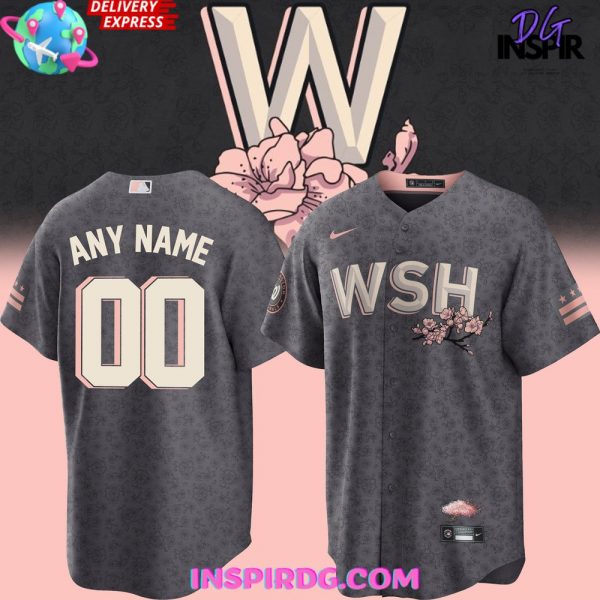 Washington Nationals Cherry Blossom Baseball Jersey