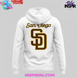 San Diego Padres NoNo Club White Hoodie
