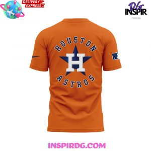 Houston Astros Jesus Won 2024 Orange TShirt