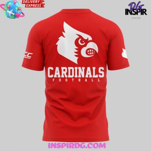 Louisville Cardinals Football 2024 Red TShirt