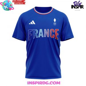 France National Football Team Olympic Paris 2024 T-Shirt