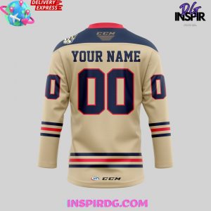 Milwaukee Admirals New 2024 Beige Alternate Hockey Jersey