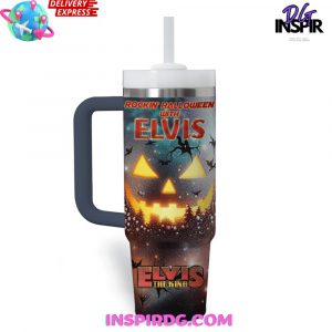 Elvis Presley Rockin Halloween Stanley Tumbler Cup
