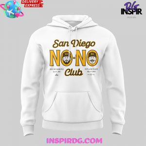 San Diego Padres No-No Club White Hoodie