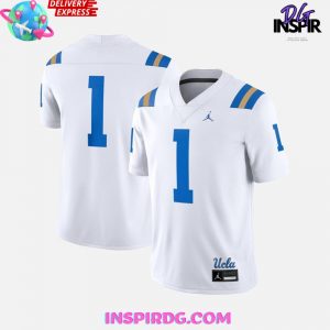 UCLA Bruins Jumpman White Football Jersey