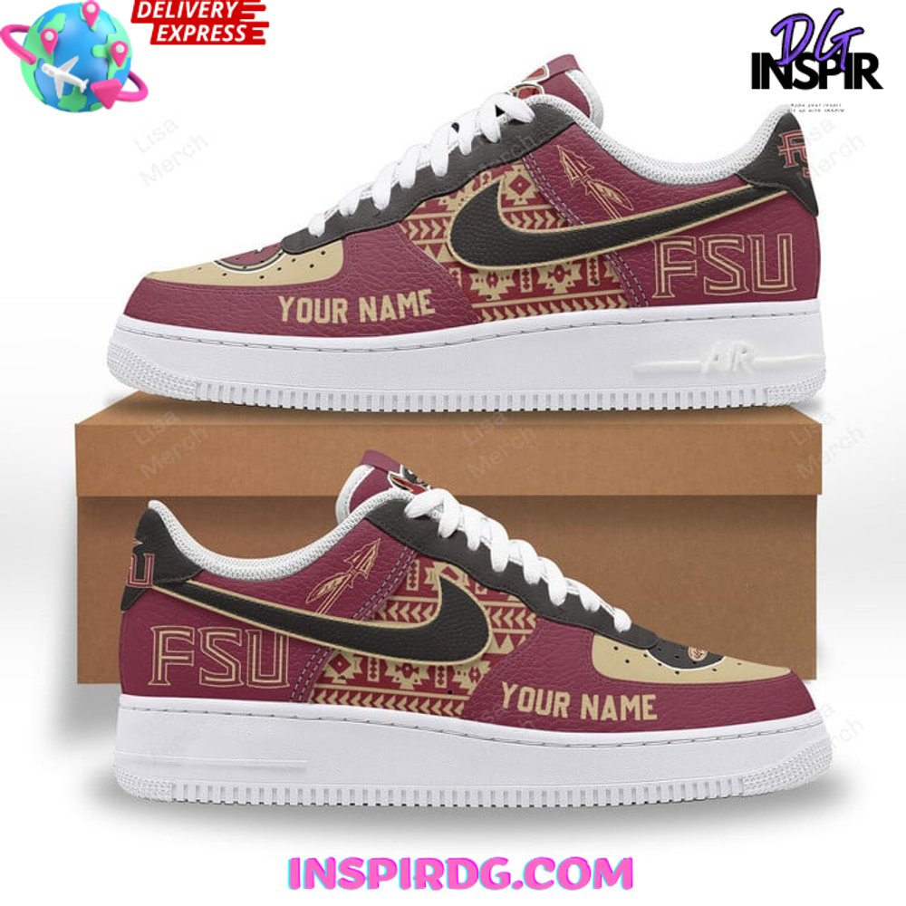 FSU Seminoles Customize Nike Air Force 1 InspirDG