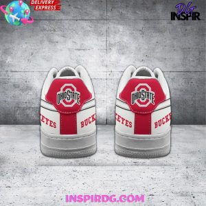Ohio State Buckeyes Customize Nike Air Force 1