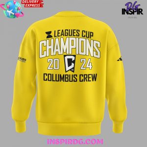 Columbus Crew Leagues Cup 2024 Champions Sweatshirt