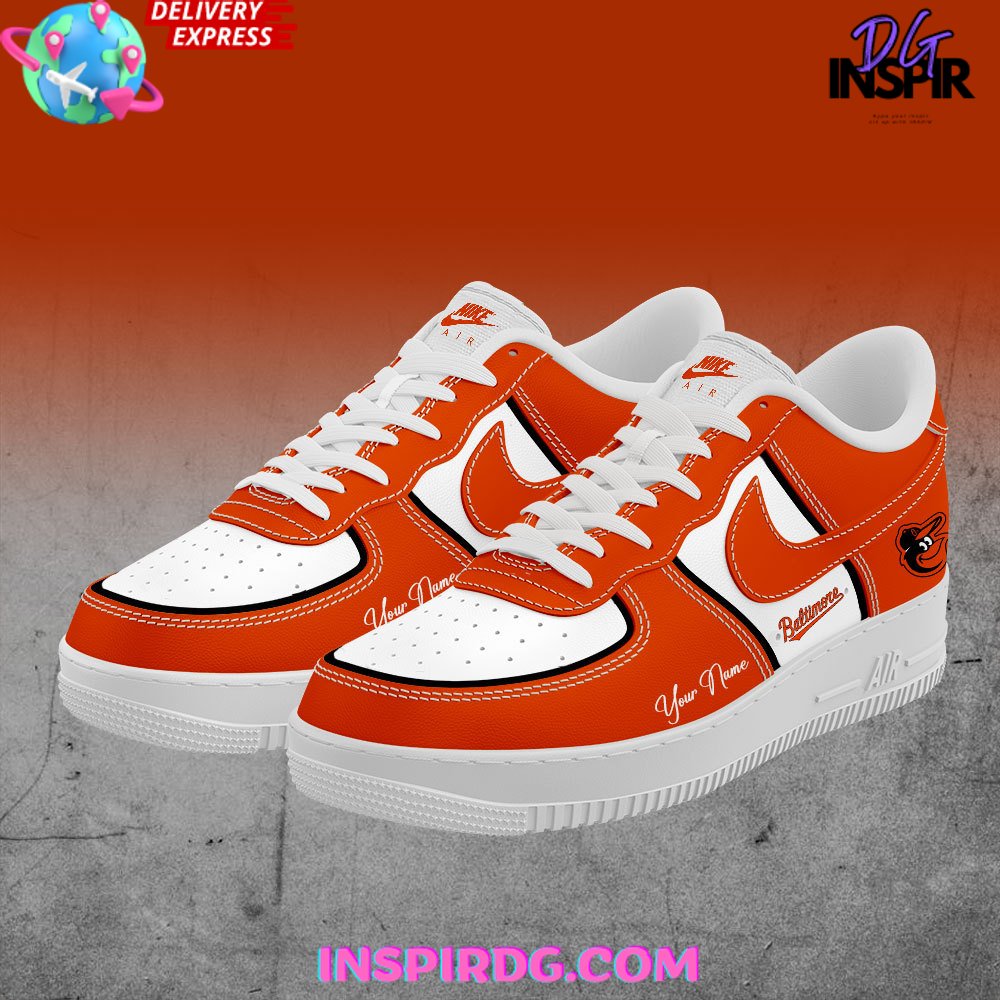 Baltimore Orioles MLB Special Edition Air Force 1 Baltimore Orioles MLB Special Edition Air Force 1