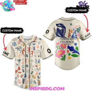 Henri Matisse Art-Inspired Baseball Jersey