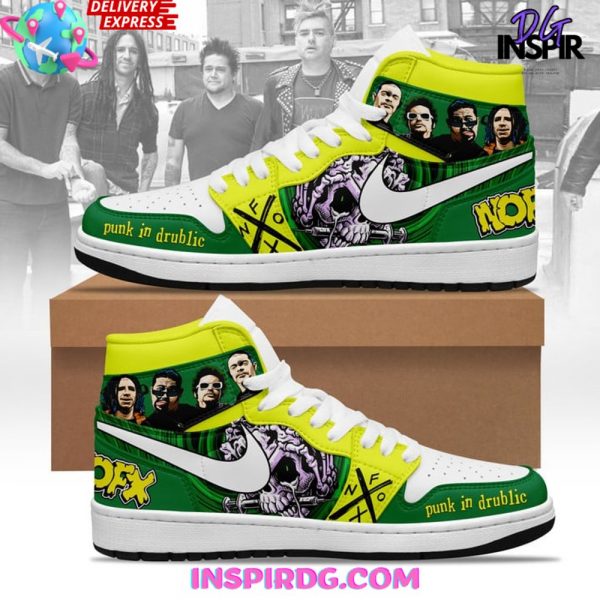NOFX Punk in Drublic Limited Edition Air Jordan 1 Sneaker