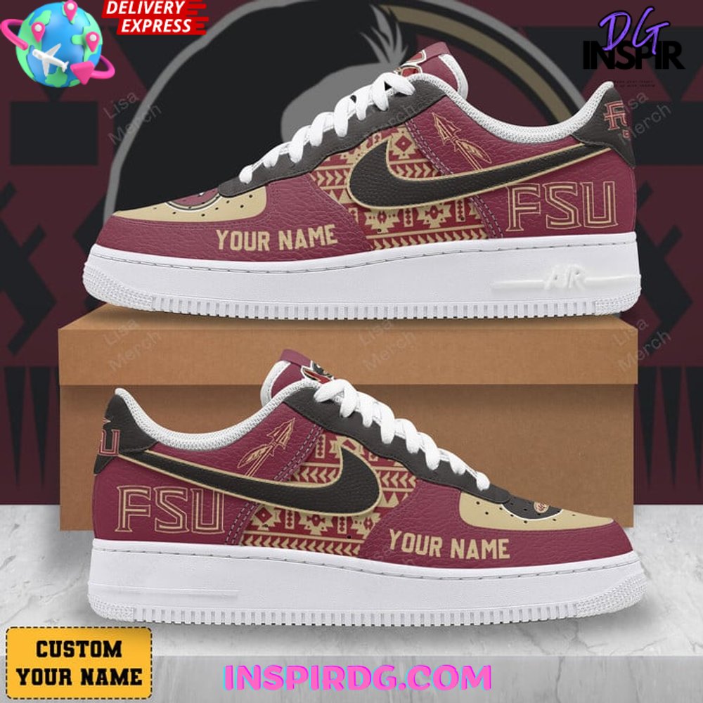 FSU Seminoles Customize Nike Air Force 1 InspirDG