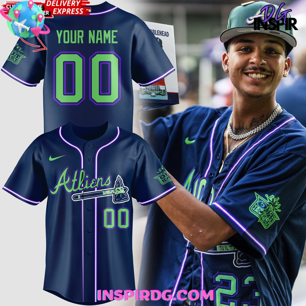 Atlanta baseball jersey best sale