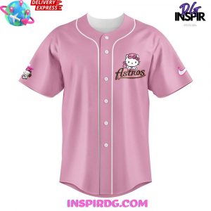 Houston Astros x Hello Kitty Baseball Jersey