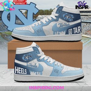 North Carolina Tar Heels Football Limited Edition Air Jordan 1 InspirDG