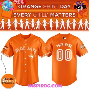 Toronto Blue Jays Every Child Matters 2024 Custom Baseball Jersey InspirDG